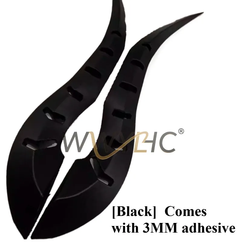 

Suitable for Car Outer Dragon Angle Decoration Arc Light Speed Type Around The Flow Fin Car General Creative Car Accessories