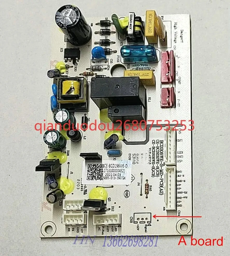 

Для платы холодильника Midea BCD308WE-S-MD-PCB (A2) CE-BCD232WE-S (JCB) CE-BCD308WE-S CE-BCD308WE-D 17131000000507