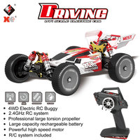 Wltoys XKS 144001 1/14 RC Car High Speed Racing Car 2200mAh Battery 60km/h 2.4GHz RC Buggy 4WD Off-Road Drift Car RTR