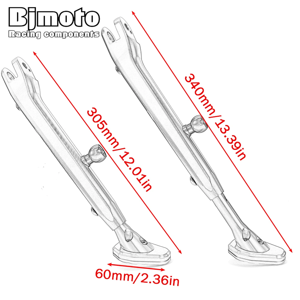 M1000RR S1000RR Kickstand Motorcycle Foot Side Stand Support for BMW S 1000 RR 2019-2024 M 1000RR 2020 - 2024 2021 2022 2023