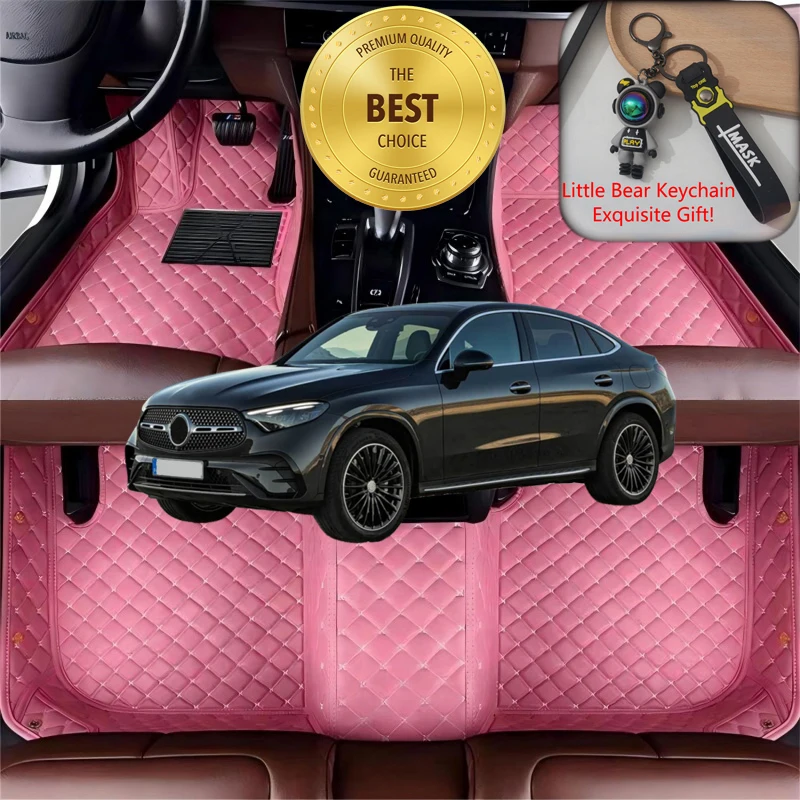 

Подходит для Mercedes-Benz GLC Coupe 2016-2025, автомобильные коврики, роскошные автомобильные аксессуары, автомобильные коврики с левым/правым рулем