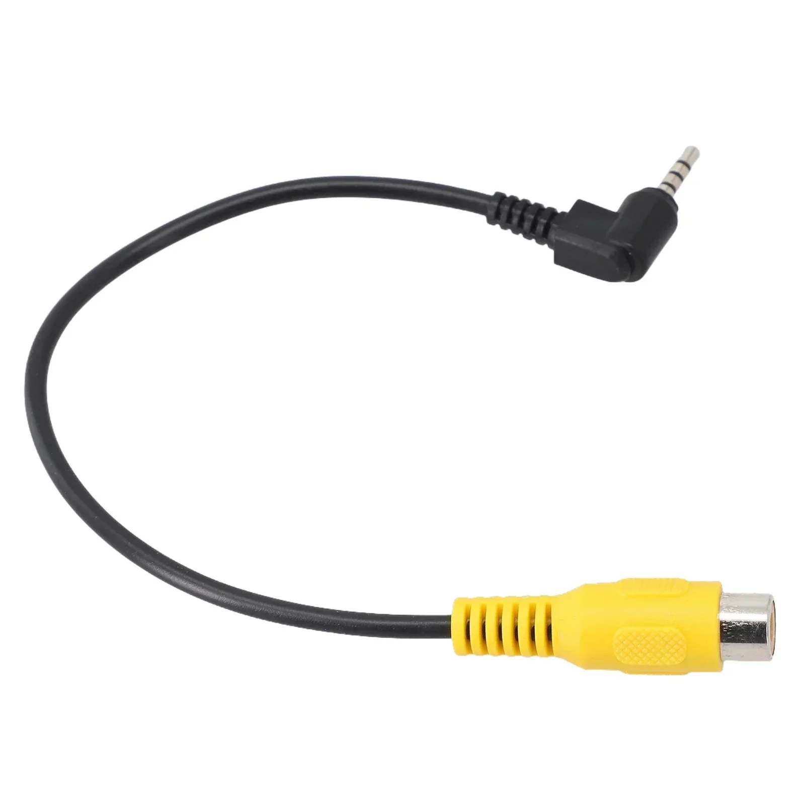 Cable convertidor RCA a AV de 2,5mm, cámara de estacionamiento de visión trasera de coche para coche DVR RCA hembra AV-IN 2,5 Mm 20cm