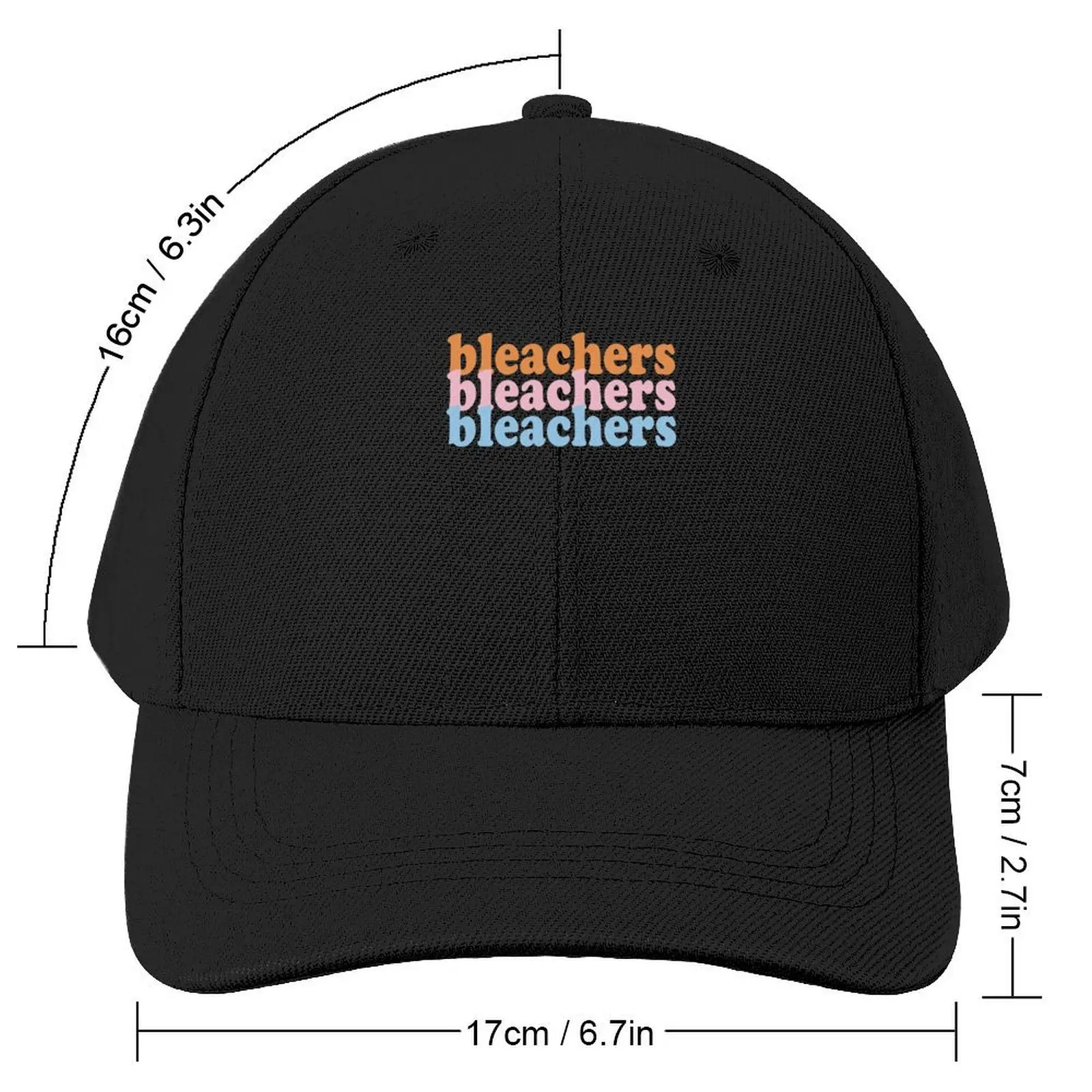 Bleachers Indie Pop Officially Known Musician Record Produce Indie Band Gifts For Baseball Cap Sunscreen Girl'S Hats Men's