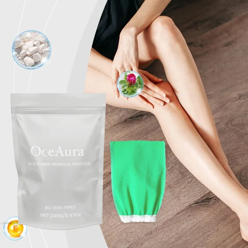 Body Hair Removal Powder Powerful Armpit Legs Arms Epilator Painless Depilatory Gentle Clean Hair Growth Inhibitor Body Care