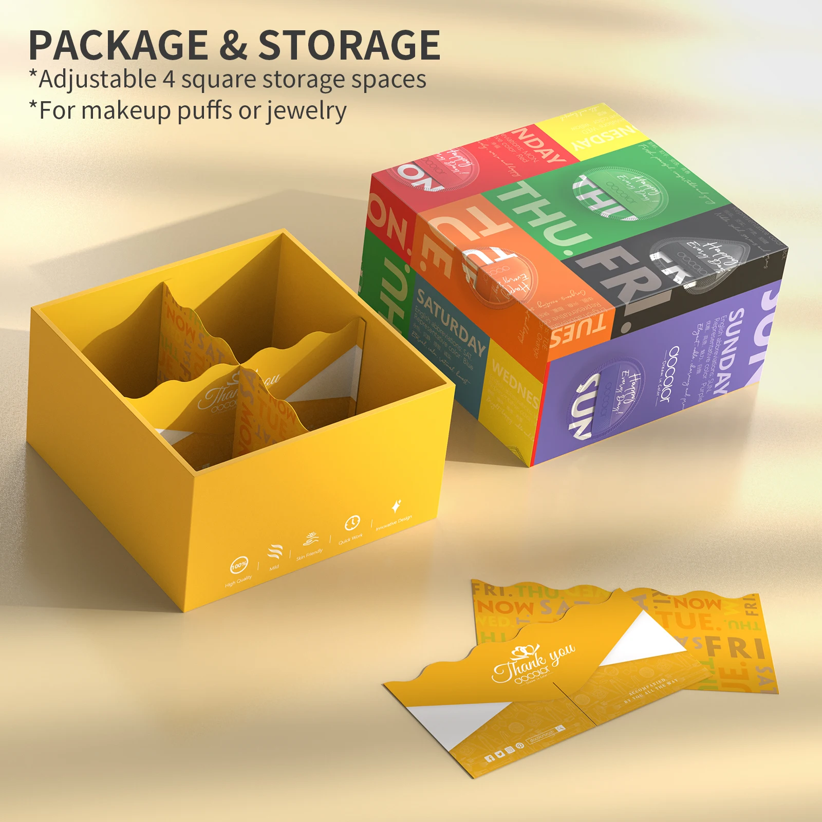 Docolor Puderquaste Gesichts-Make-up-Schwamm, Kosmetik, weiche Baumwolle, Gesichtspuderquaste, waschbar, Make-up-Puff-Werkzeuge, kosmetischer Schwamm, Schönheit