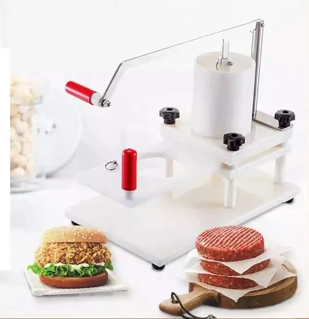 Hamburger Manual Kitchen Tool Round Meat Molding Machines Burger Machine Non-Stick Chef Meats Patty Machinery Meat Grinder Mold