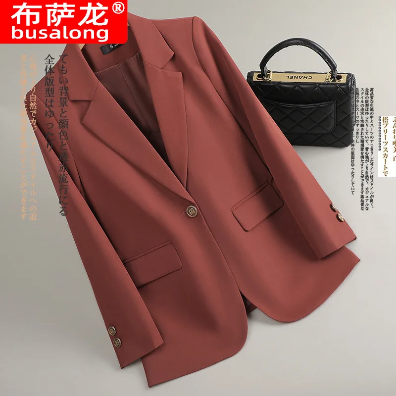 

2025New Stylish Fashion Suit Casual Women's Long Sleeve Professional Blazer Formal Jacket Workwear801