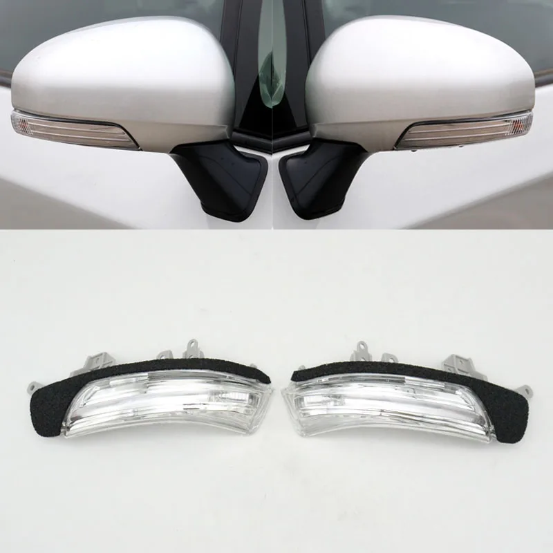 Car Exterior Side Rearview Mirror Turn Signal Light Lamp For Toyota Prius Plus Mark X Reiz Wish Crown