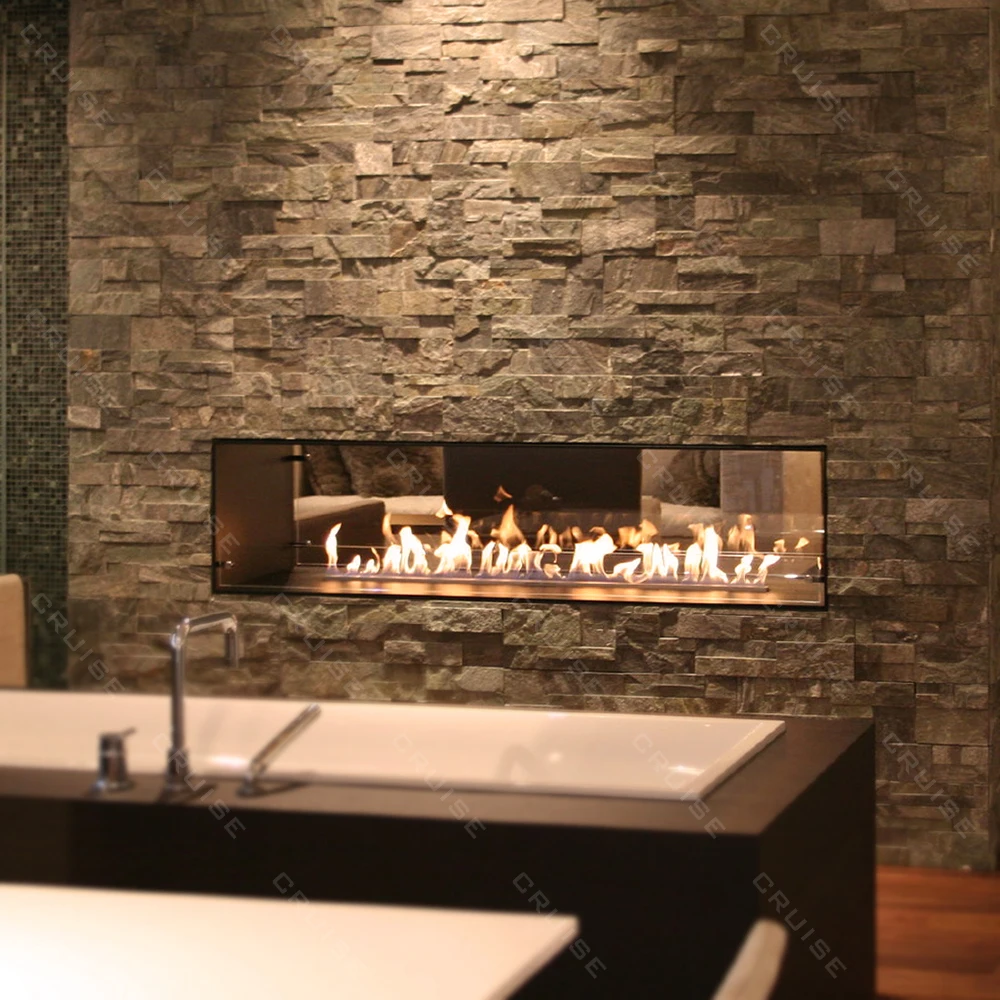 

CRUISE Environmental Protection Insert 60/80/100/120/130/140/150/160/170/180cm Manual Alcohol Burner Stove Bioethanol Fireplace