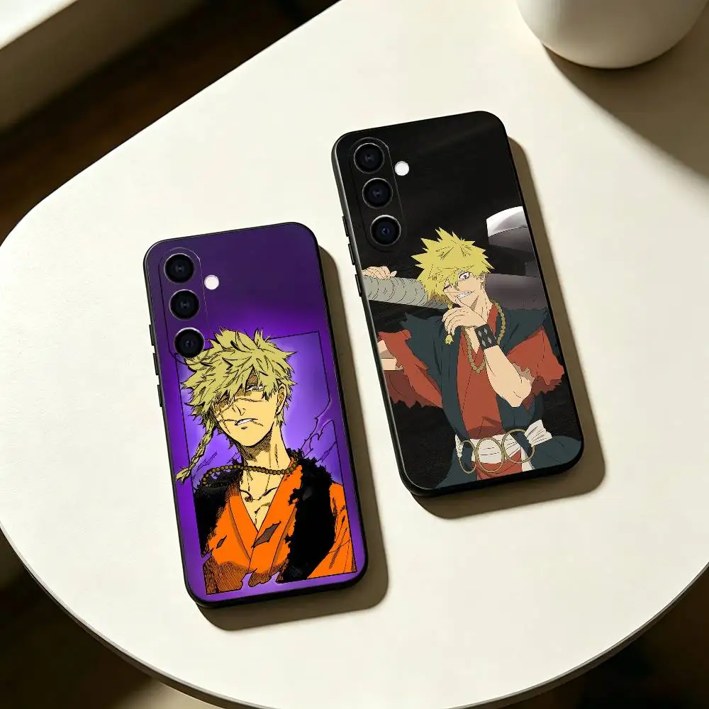 Hell's P-Paradise A-Aza C-Chobei Phone Case Black Silicone Soft For Samsung Galaxy A73,A72,A71,A70,A53,A52,A51