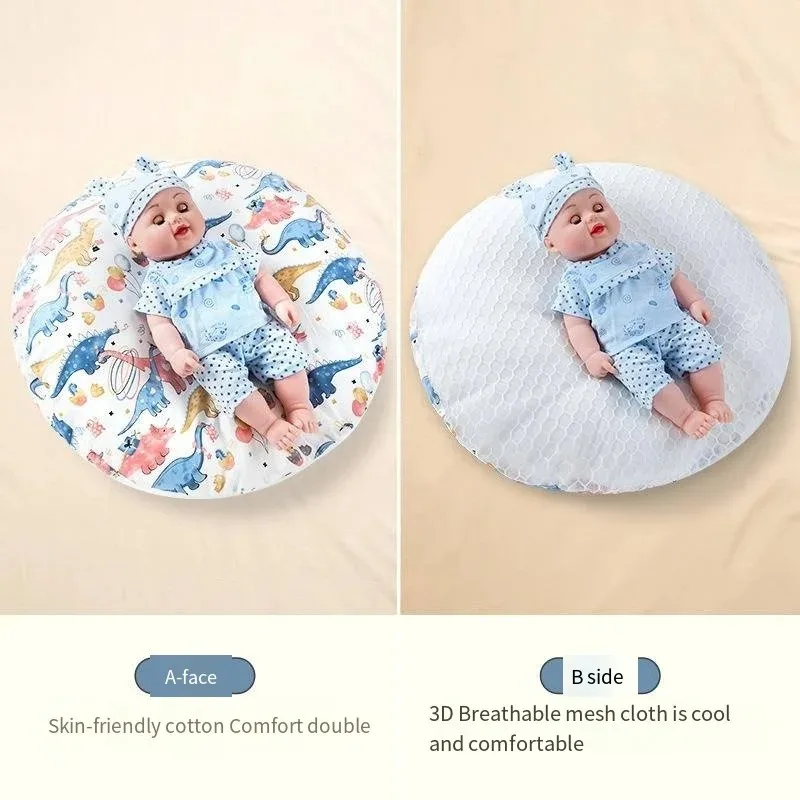 ALTEROreiller pour femmes enceintes, poignées amovibles, nouveau-né, bébé, anti-broche, lait, coussin de sommeil, coussin d'allaitement infantile, oreiller d'allaitement