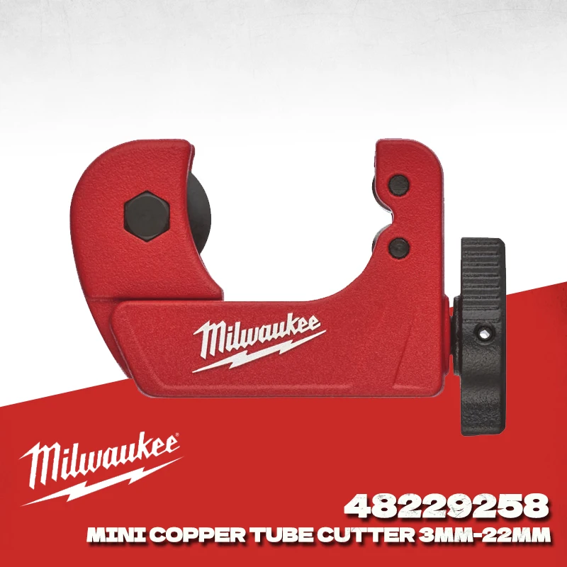 

Milwaukee 48-22-9258 22mm Mini Copper Tube Cutter Handheld Portable Manual Cutter Power Tool Accessories 48-22-4258