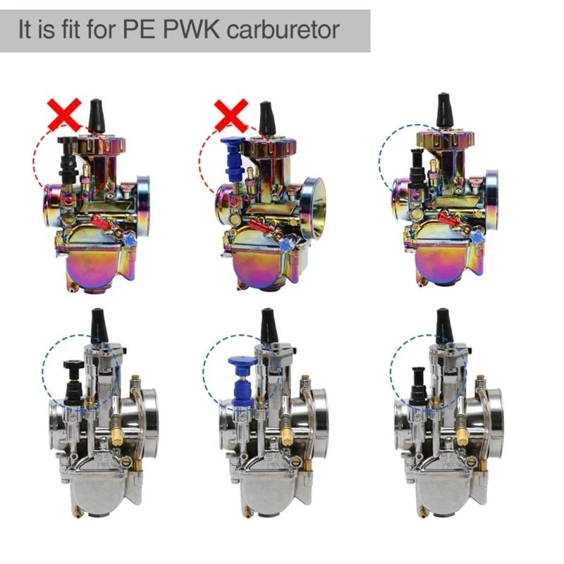 XA6H Metal Auto Manual Control Switch Motorcycle Accesories Universal for Carburetor PWK PE24 28 30 32 34 36 38 40