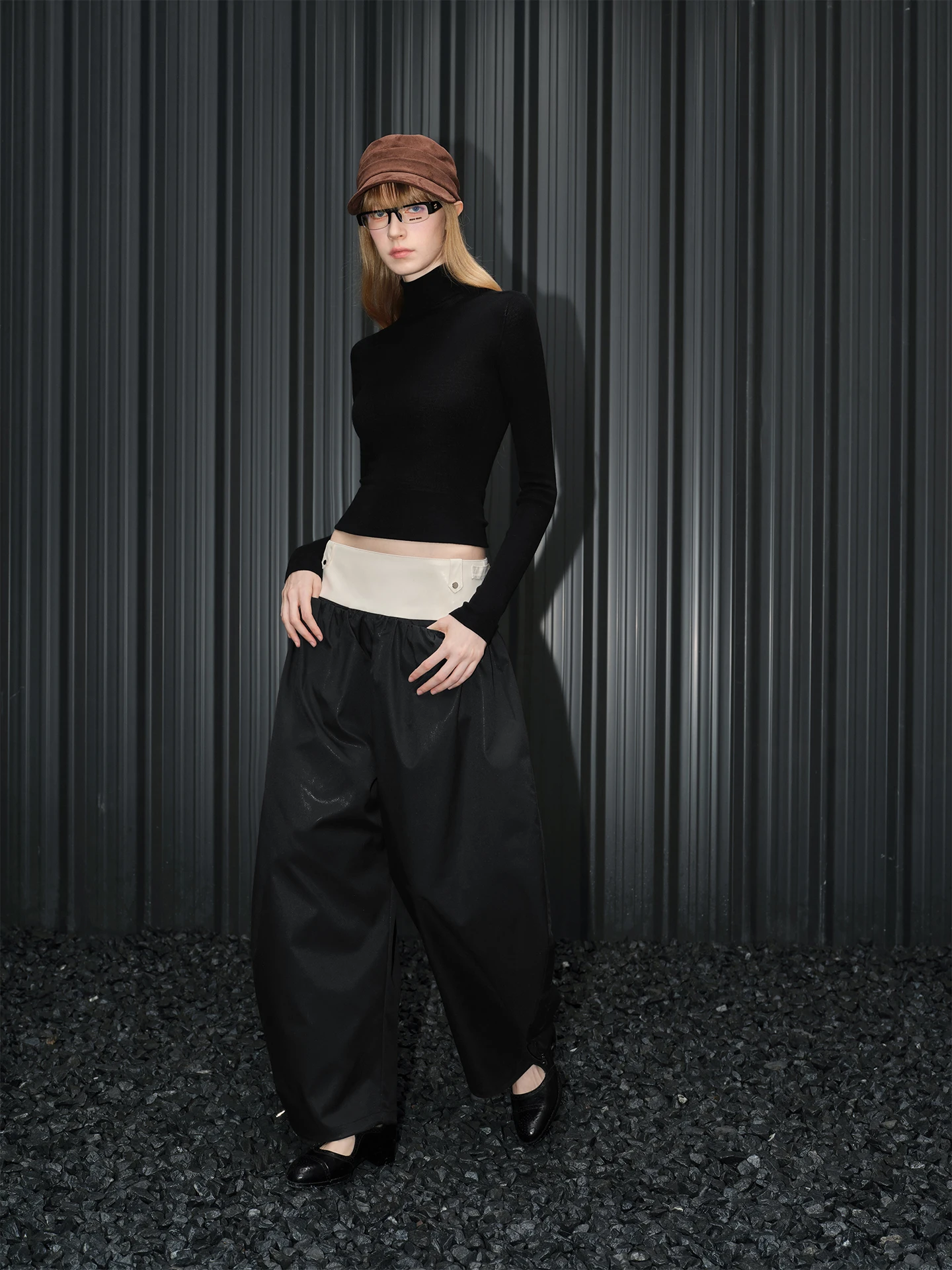 

Свободные повседневные брюки-палаццо женские, весна 2026, новая модель, комфортные, в уличном стиле, с высокой талией