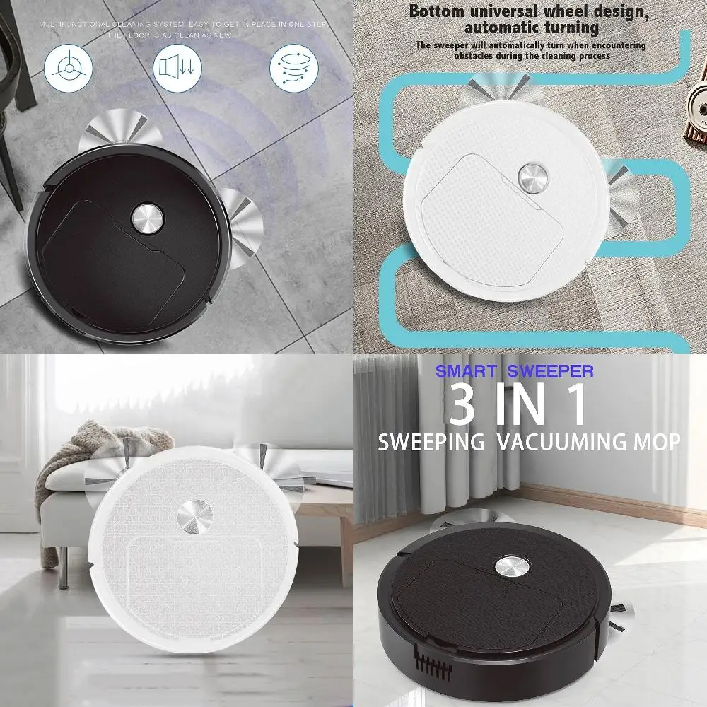 2023  Mini Sweeper Sweeping 3 In 1 Smart Sweeping Robot and Vacuuming Wireless Vacuum Cleaner Sweeping Robots   Use