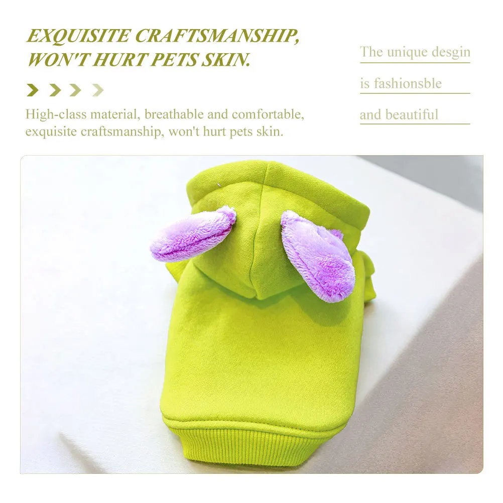 

Lovely Dog Hoodie Warmth Clothes Stylish Puppy Costume Adorable Pet Sweater Winter Festival Cosplay Prop Dog Clothes