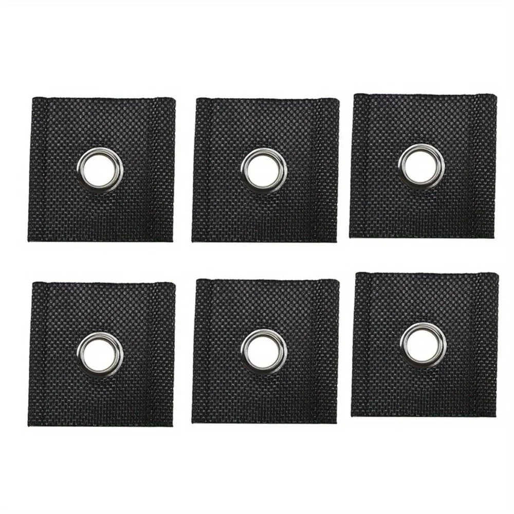 

6 шт., крючки для тентов для кемпинга, зажимы, вешалки для палаток на колесах, вешалки для светильников с отверстиями для каравана, аксессуары для кемпёр