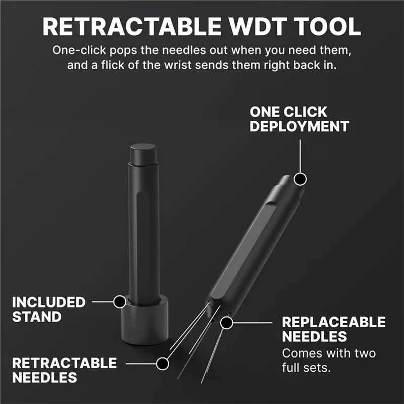 ABKR-For Barista-Grade Espresso Distribution Tool, Retractable Needle Stirrer For Brewing Machine Parts& Accessories