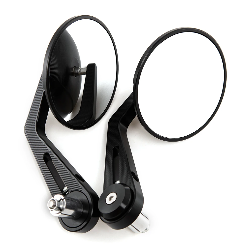 Universal Motorcycle Rearview Mirrors Handle Bar End Rear View Mirror For Scrambler Monster Diavel GT 1290  SV650 GSXS750