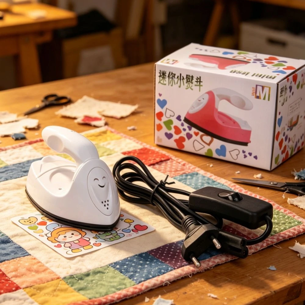 Electro Gadgets - Mini-Handbügeleisen für DIY-Bastelarbeiten, Heißpresse für Perlen,