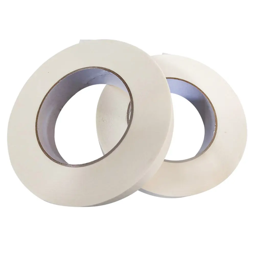 6 Rolls White Long Length Painter's Tape Washi Masking Tape No Residue Clean Removal Indoor Outdoor Wall Floor Window Dance