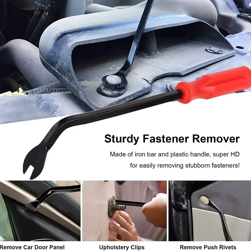 6 Size Auto Push Pin Rivets Set Body Bumper Push Rivet Clips Car Retainer Clips Plastic Fasteners Kit