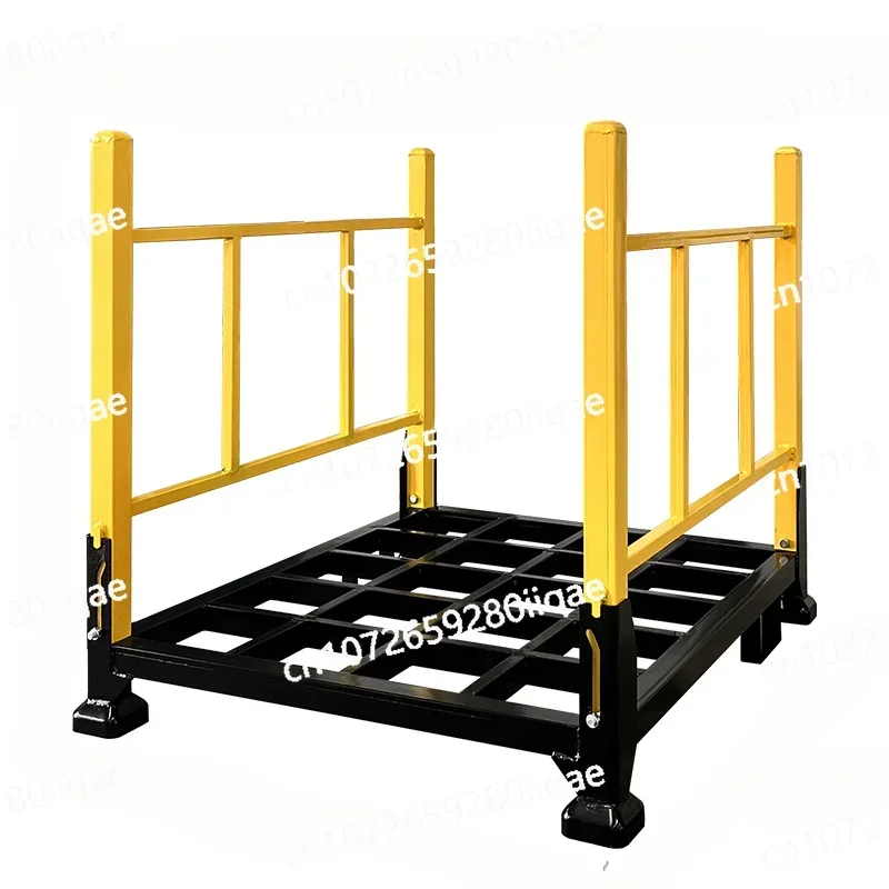 Warehouse folding stacking rack Qiao fixed frame cannula removable multi-functional cold storage cargo stack elevated fabricrack