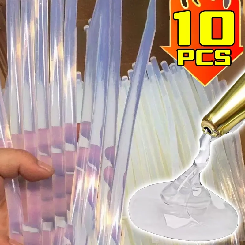 

Strong Bond Transparent Hot Melt Glue Sticks EVA 7mm 11mm Multi Size for DIY Crafting Car Home Office Use Clear Adhesive Bars