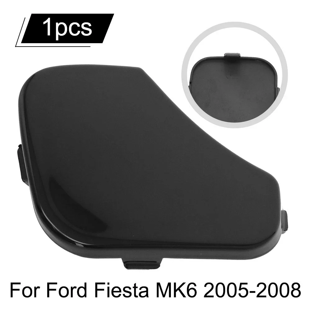 For FORD FIESTA MK6 2005-2008 Car Front Bumper Tow Hook Cap Car Front Bumper Trailer Cover Plugging Cover  1375861 6S6117A989AA