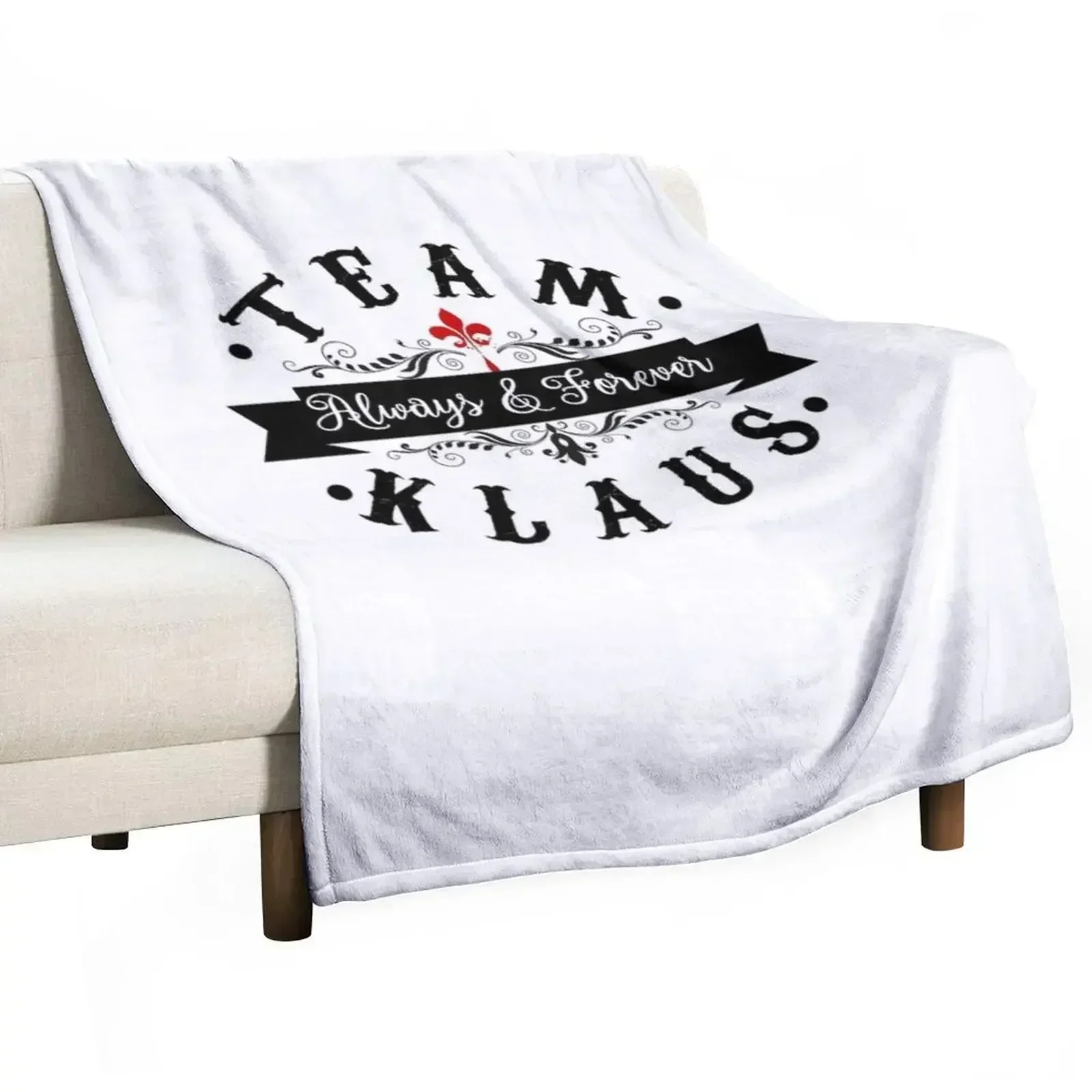 

Team Klaus Throw Blanket Retros Beautifuls Comforter Blankets