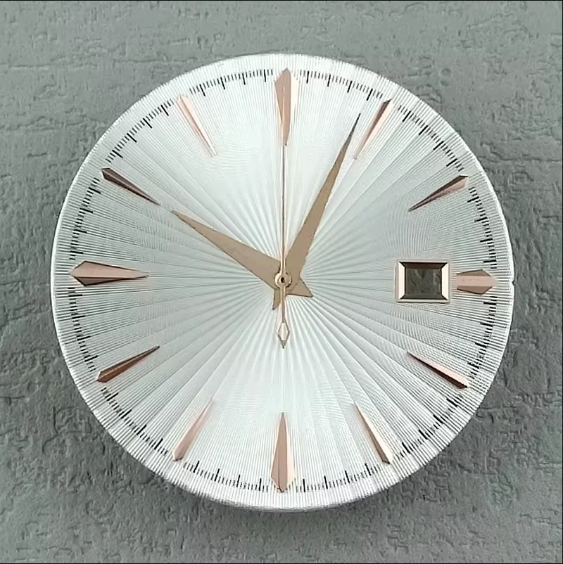 40mm Rose gold NH35 Case Fit NH35/38 Movement Custom Logo Dial 316L stainless steel Watch Case Accessories