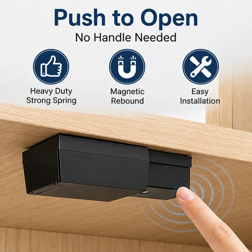 Door Stops Magnetic Woodworking General Plastic Cabinet Catches Door Latches Direct Selling