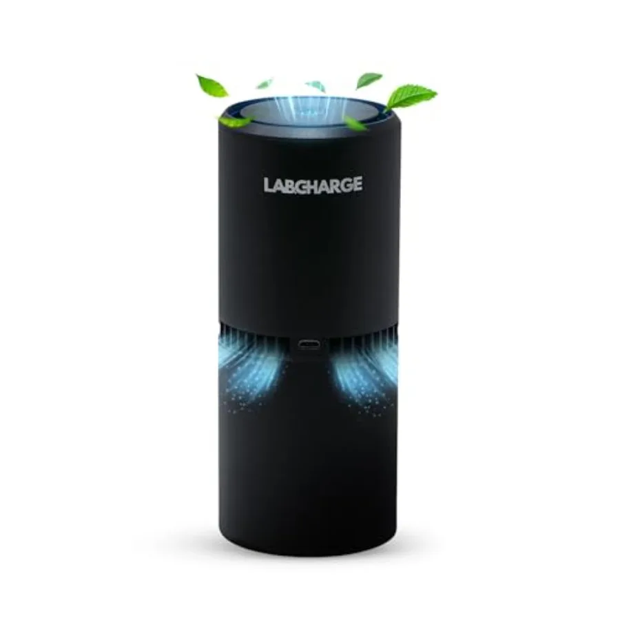 

Компактный очиститель воздуха LabCharge для спальни или общежития - охватывает площадь 250 кв. футов - бесшумный HEPA-фильтр - портативный мини-очиститель воздуха