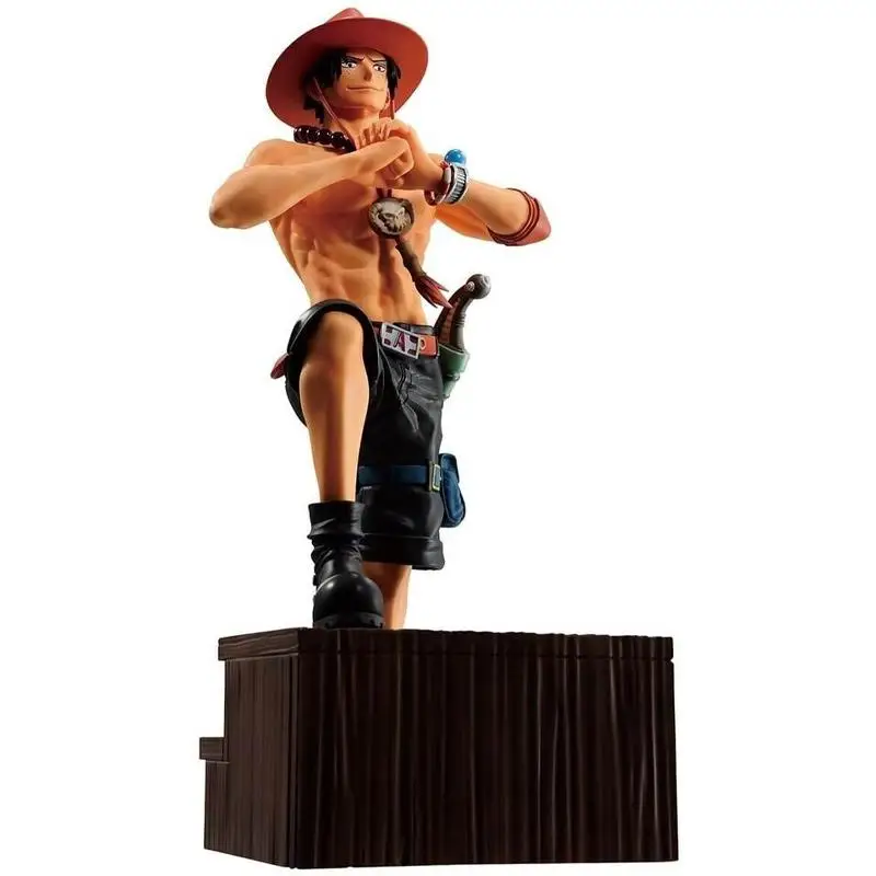 Bandai One Piece Portgas D Ace Masterlise Expiece Figure Ichiban Kuji Anime Figure Action Model Figurals Brinquedos Toys