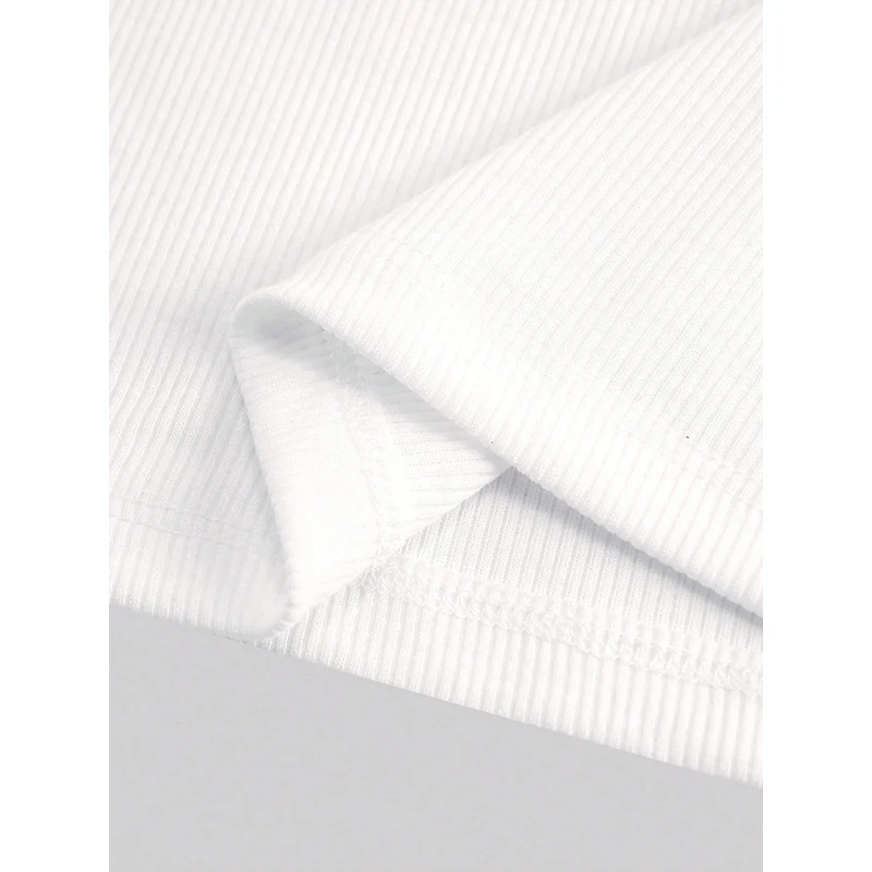 الصيف عاريات صد أنيقة الرجعية مشد واسعة حزام الكتف سترة 2000 المرأة موضة الإيطالية الحمالة سترة الملابس النسائية #5