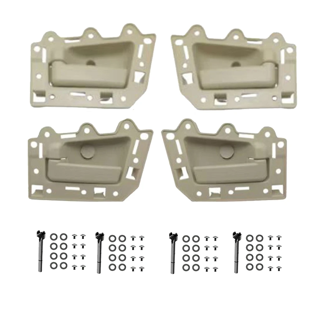 

Для Jeep Grand Cherokee 2005-2010 бежевый комплект для ручки внутренней двери, 4 шт. 1JV471J3AA 1JV461J3AA 5HR411J3AK 5HR421J3AK