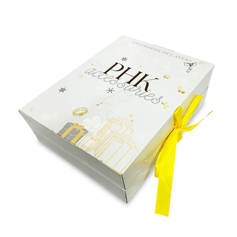 Customization.Manufacturer Gift Cardboard Advent Calendar Box Packaging Box with 24 Days