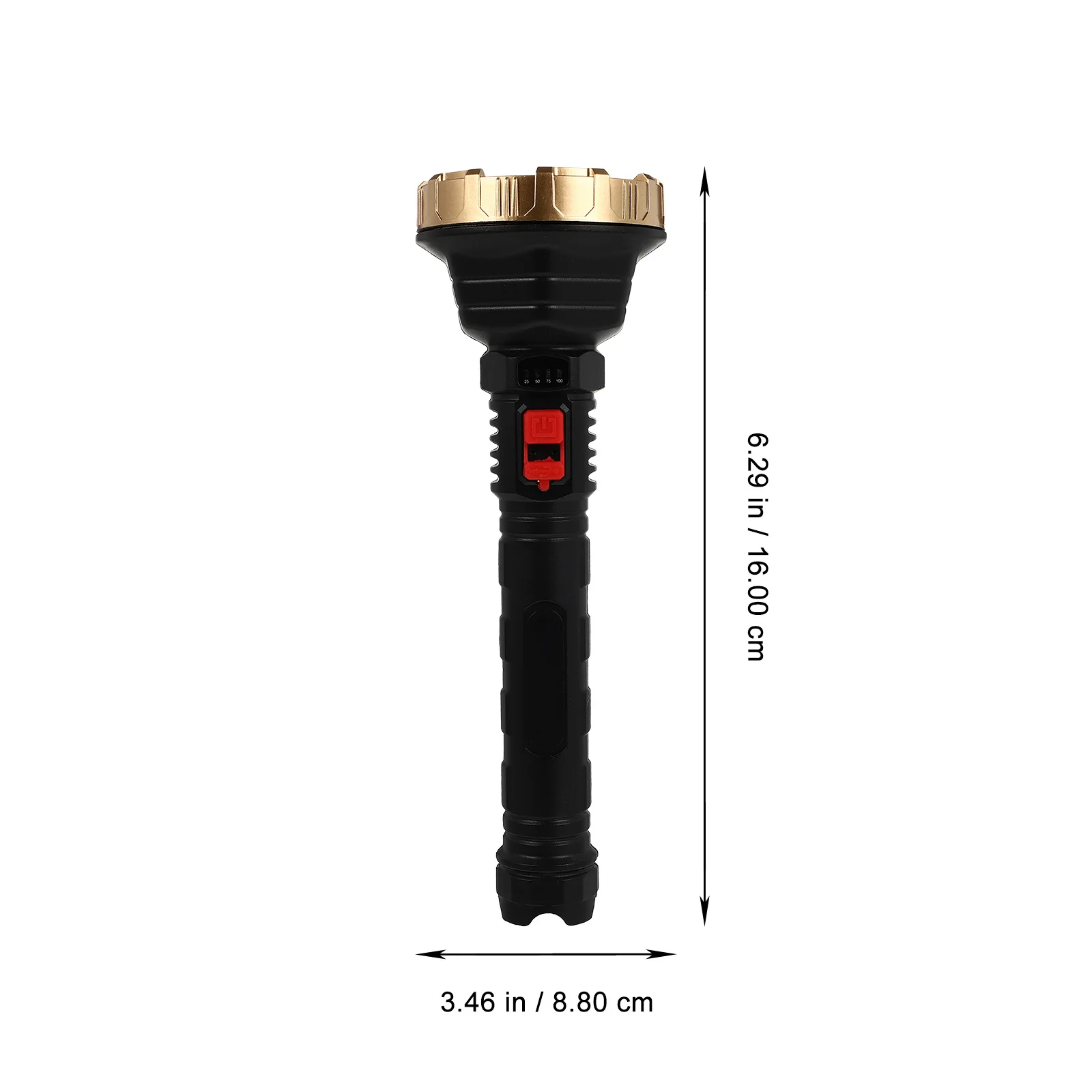 

1Set Zoom Outdoor Flashlight Strong Light Portable Compact High Brightness Camping Flashlight Plastic Torch Portable Zoom Torch