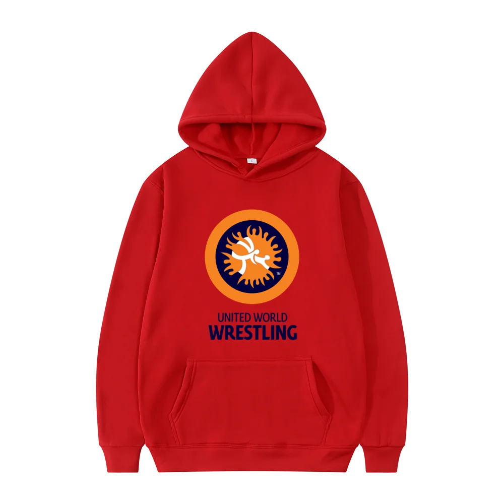 Herbst Winter United World Wrestling Sweatshirt Coole Herren Pullover Mode UWW Hoodies Unisex Streetwear Tops – Detail 13
