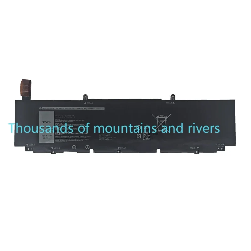 

Новый аккумулятор для ноутбука XG4K6 5XJ6R F8CPG 01RR3 для ноутбука Dell Precision 5750, XPS 17 9700 9710 P92F001