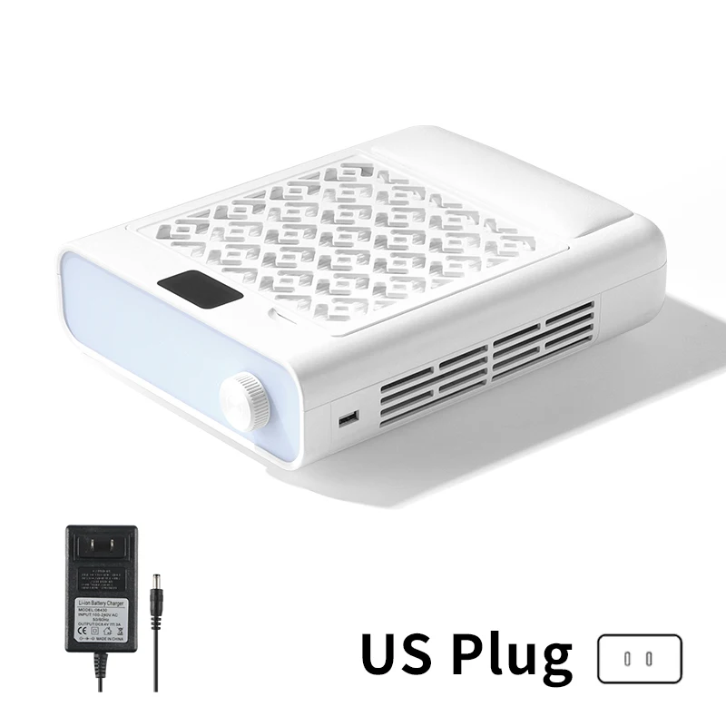 

Бесщеточный турбинный пылесос для маникюра с мощным всасыванием 120 Вт, съемным фильтром и регулировкой скорости