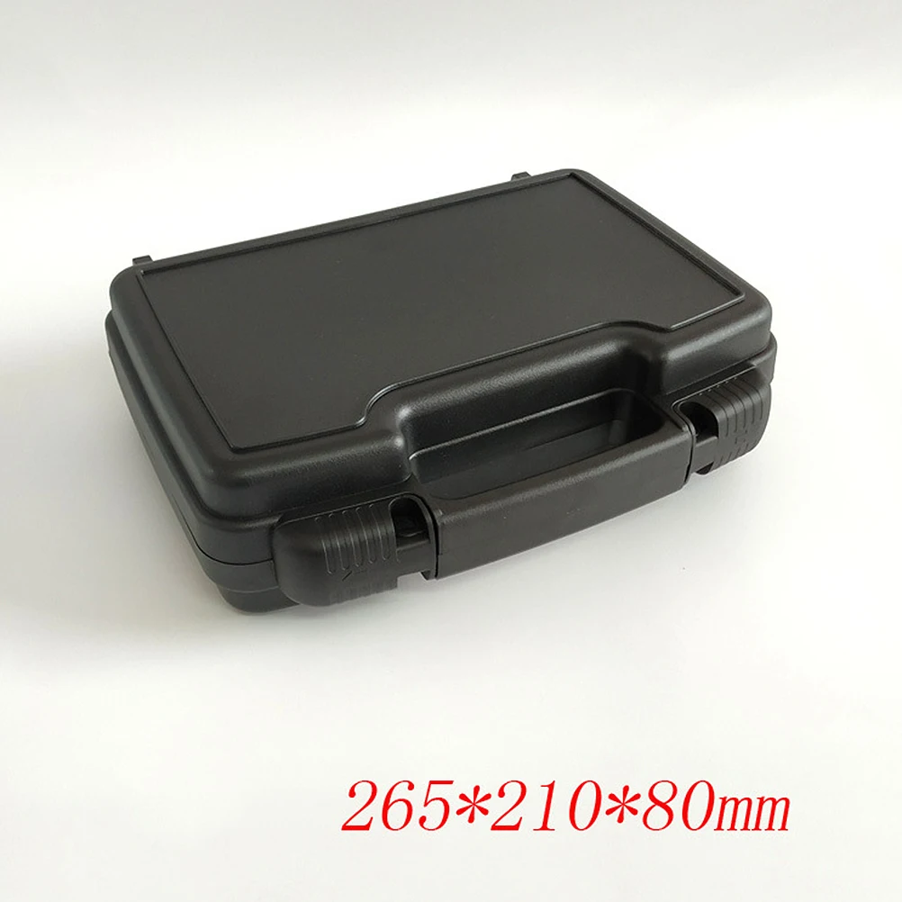 

Portable Tool Box Hardware Accessories Box Sturdy Handle for Vehicle Maintenance Tools Storage PP Material Durable Black Color