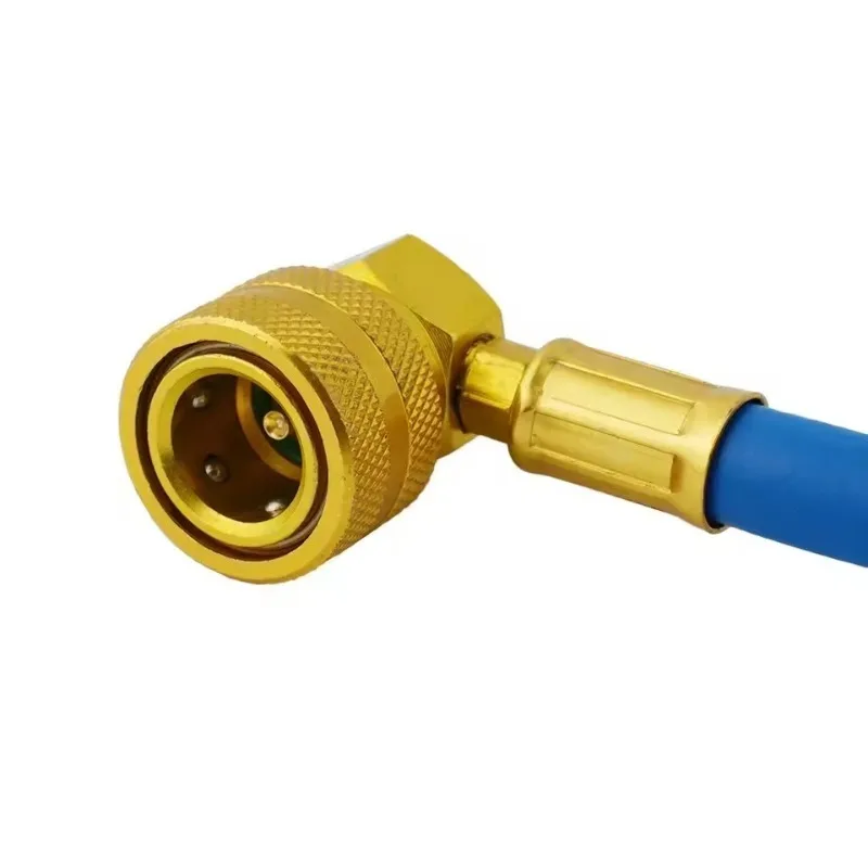 Car Air Conditioning Refrigerant Charging Hose Fluorine Filling Pipe Pressure Test Supplement Tool For Vehicle AC Coolant Refill