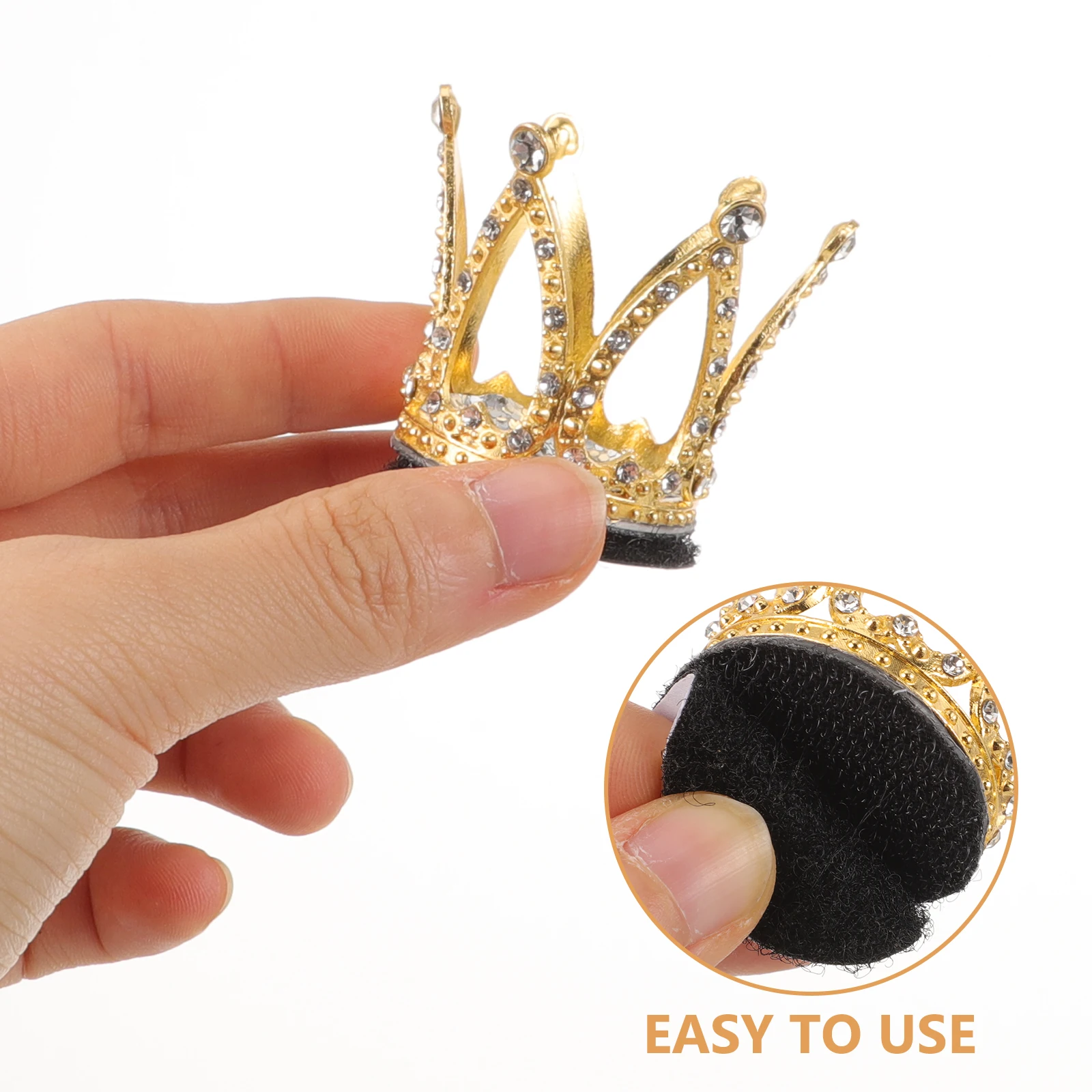 

1pcs Decoration Rhinestone Motorcycle Ski Accessory Women Durable Reusable Adhesive Party Cake Topper