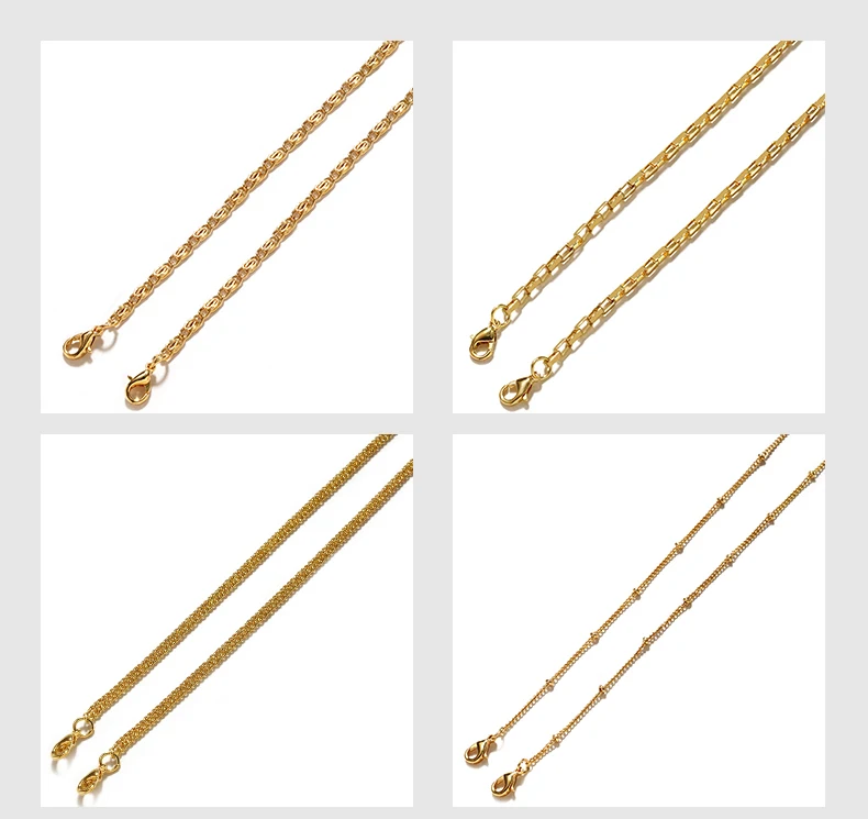 Frauen Mode Perlen Sonnenbrille Ketten Gold Brillen Ketten Sonnenbrille Halter Halskette Brillen Retainer Zubehör – Detail 6