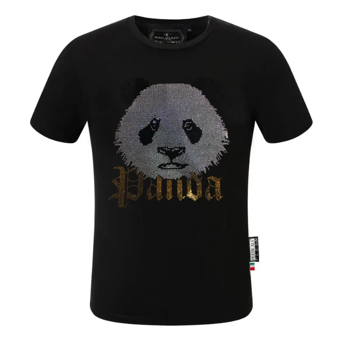 

Rhinestone bou's Casual brand designer Hombre Plein ali T Shirts Fashion Mens Brand Men T-shirt Tops Tees 20250216