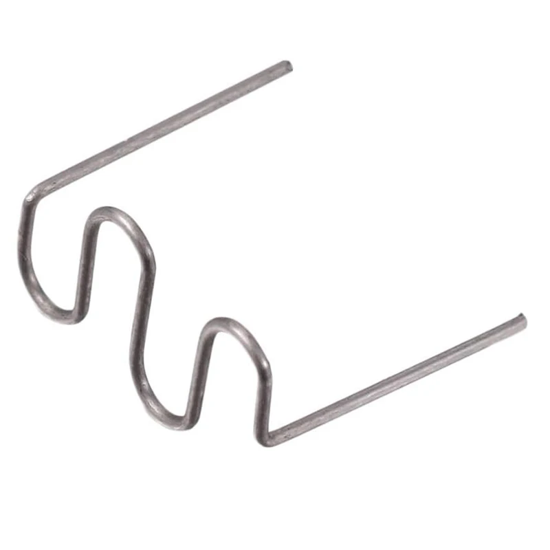 Varillas de soldadura, máquina de reparación de grapas calientes, grapadora caliente de soldadura de plástico, reparación de parachoques de coche, grapas de onda precortadas, 0,8mm