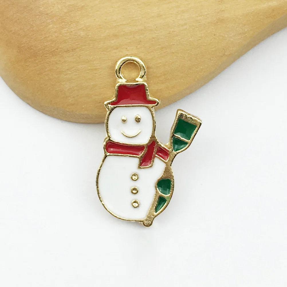 

23Pcs Christmas Pendant Decorative DIY Ornaments for Necklace Charms Jewelry Making Xmas Gift Ideas Christmas Pendant