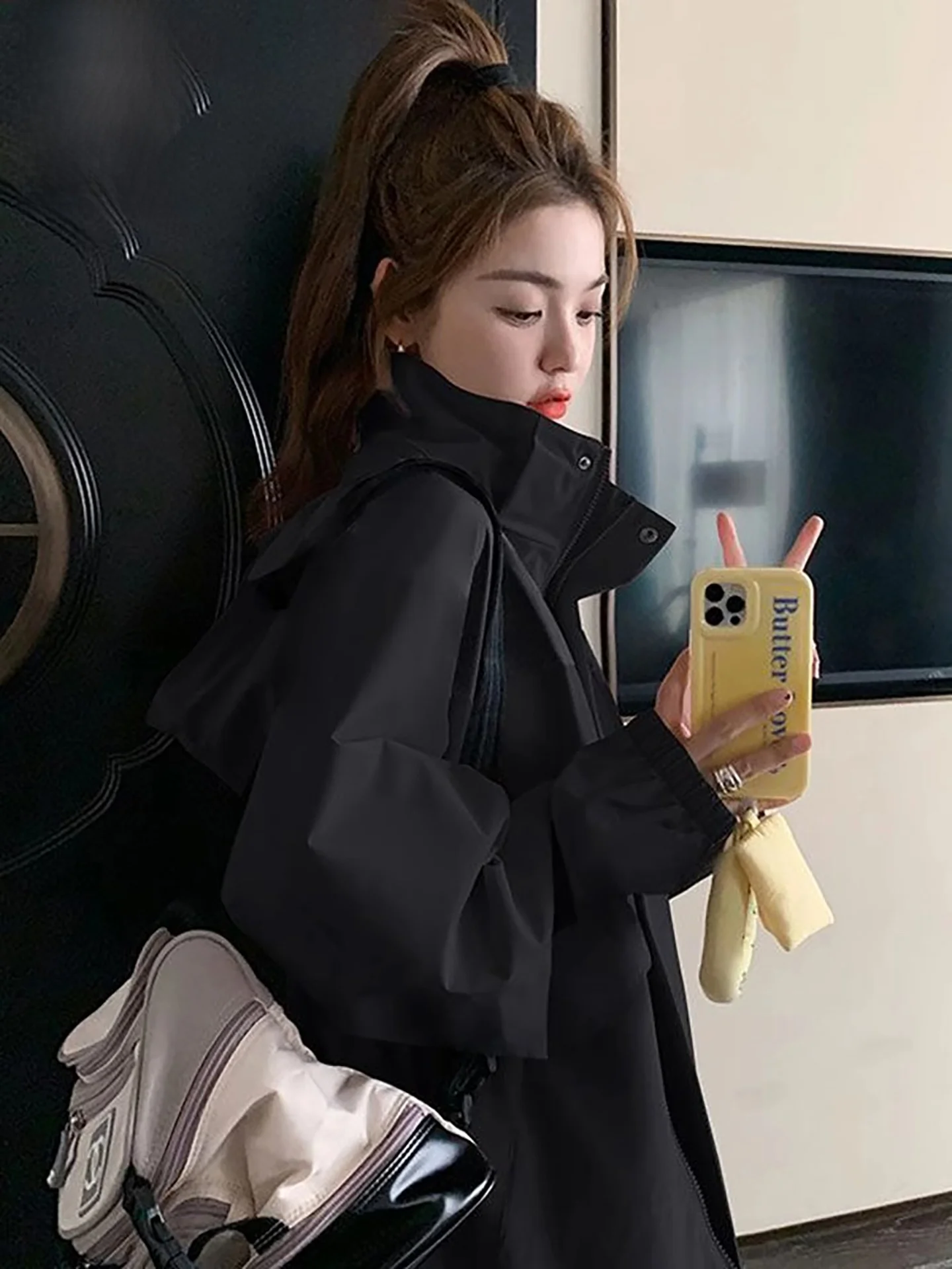 

TUCANO 2026 Весна-Осень-Зима Новая уличная рабочая куртка из водонепроницаемой ветрозащитной полиэстеровой ткани в американском стиле