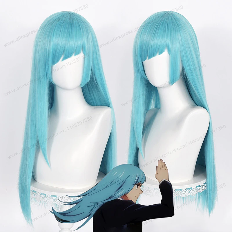 Парик для косплея Miwa Kasumi, термостойкие синтетические волосы для косплея аниме, длиной 70 см